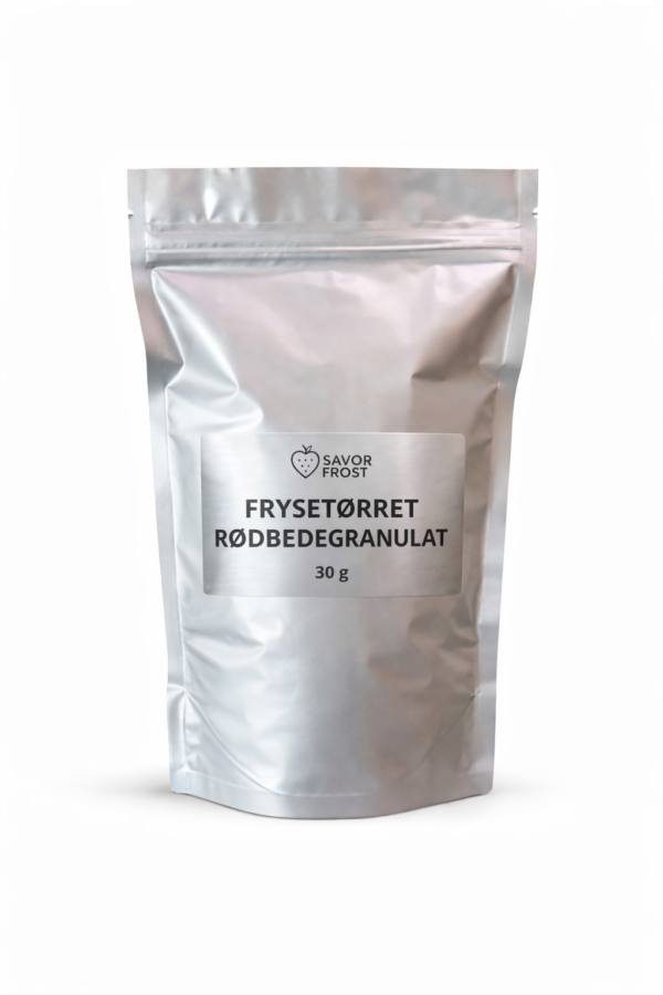 Frysetørret rødbedegranulat – 30 g