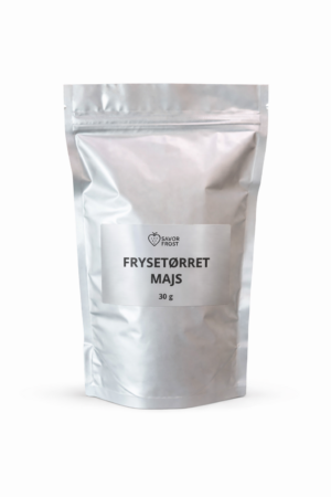 Frysetørret majs – 30 g