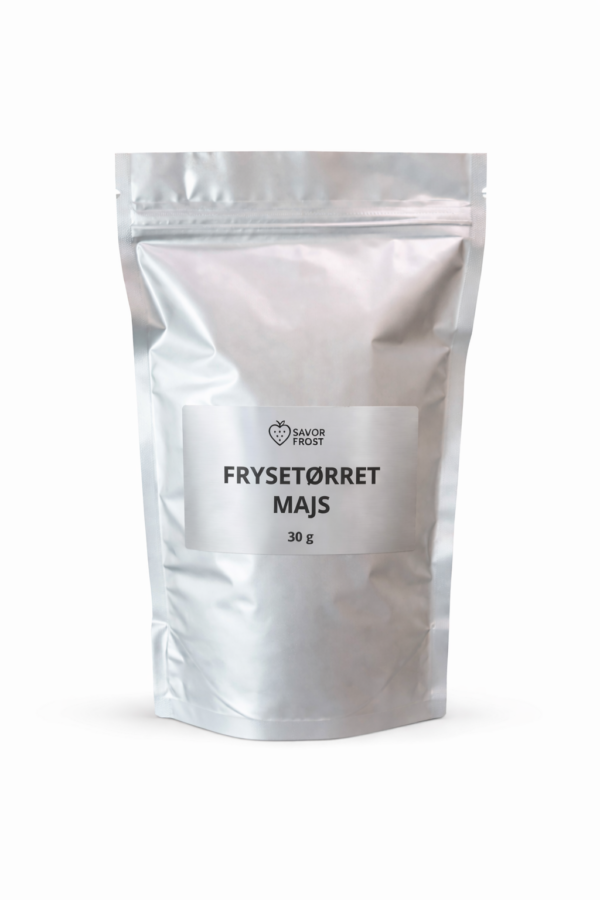 Frysetørret majs – 30 g
