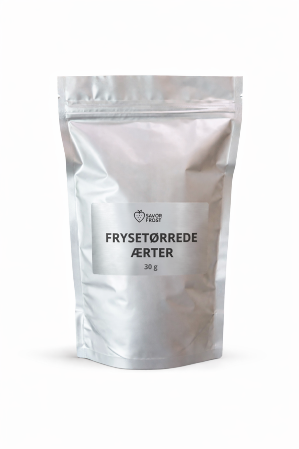 Frysetørrede ærter – 30 g