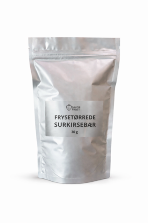 Frysetørrede surkirsebær – 30 g