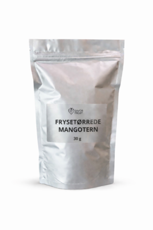 Frysetørrede mangotern– 30 g