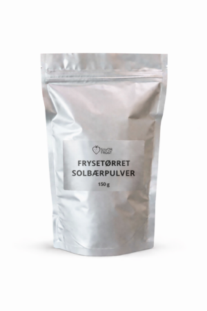 Frysetørret solbærpulver – 150 g