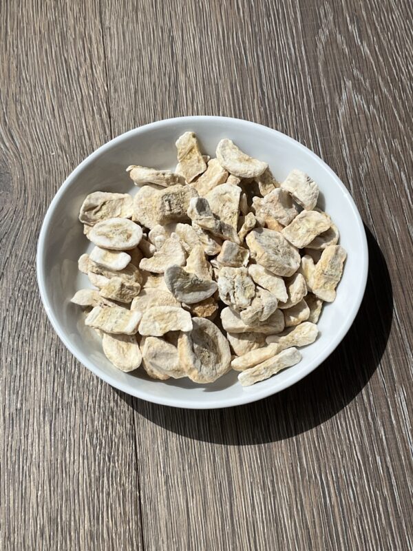 Frysetørrede bananskiver – 50 g