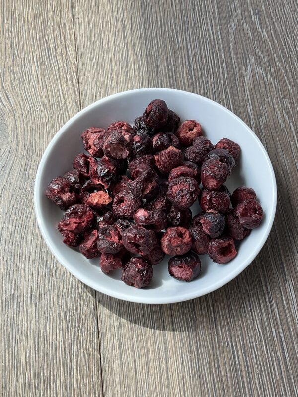 Frysetørrede surkirsebær – 30 g