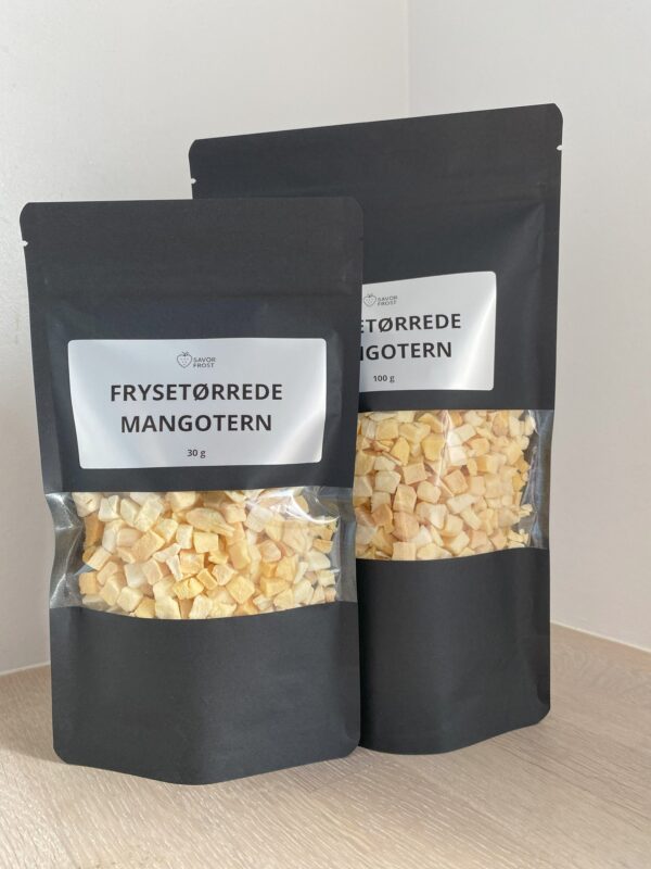 Frysetørrede mangotern– 100 g