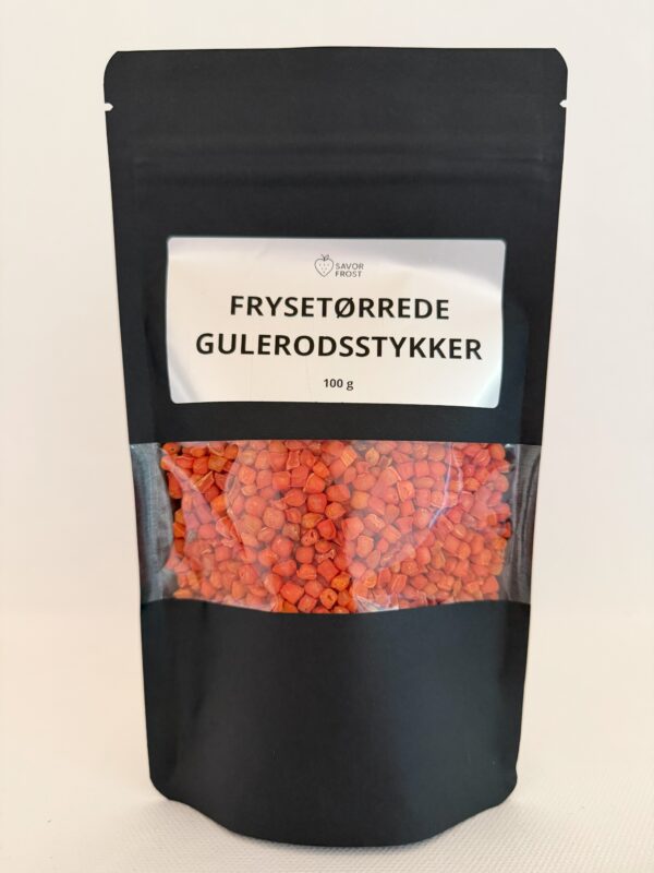 IMG_9642 Frysetørrede gulerodsstykker – 100 g